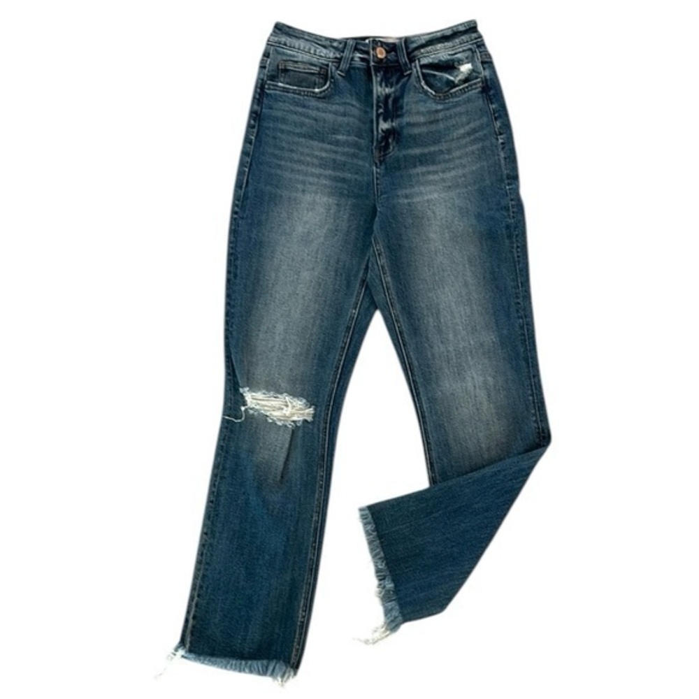 Flying Monkey relaxed straight crop jeans size 26 NWT